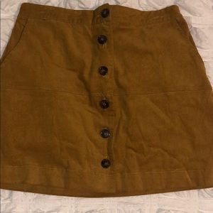 Dry Goods brown skirt